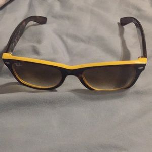 Rayban- New Wayfarer- yellow and tortoise